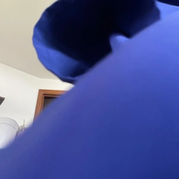 FIGS Technical Collection Royal Blue‎ V-Neck Scrub Top Women's Size S - Picture 6 of 8